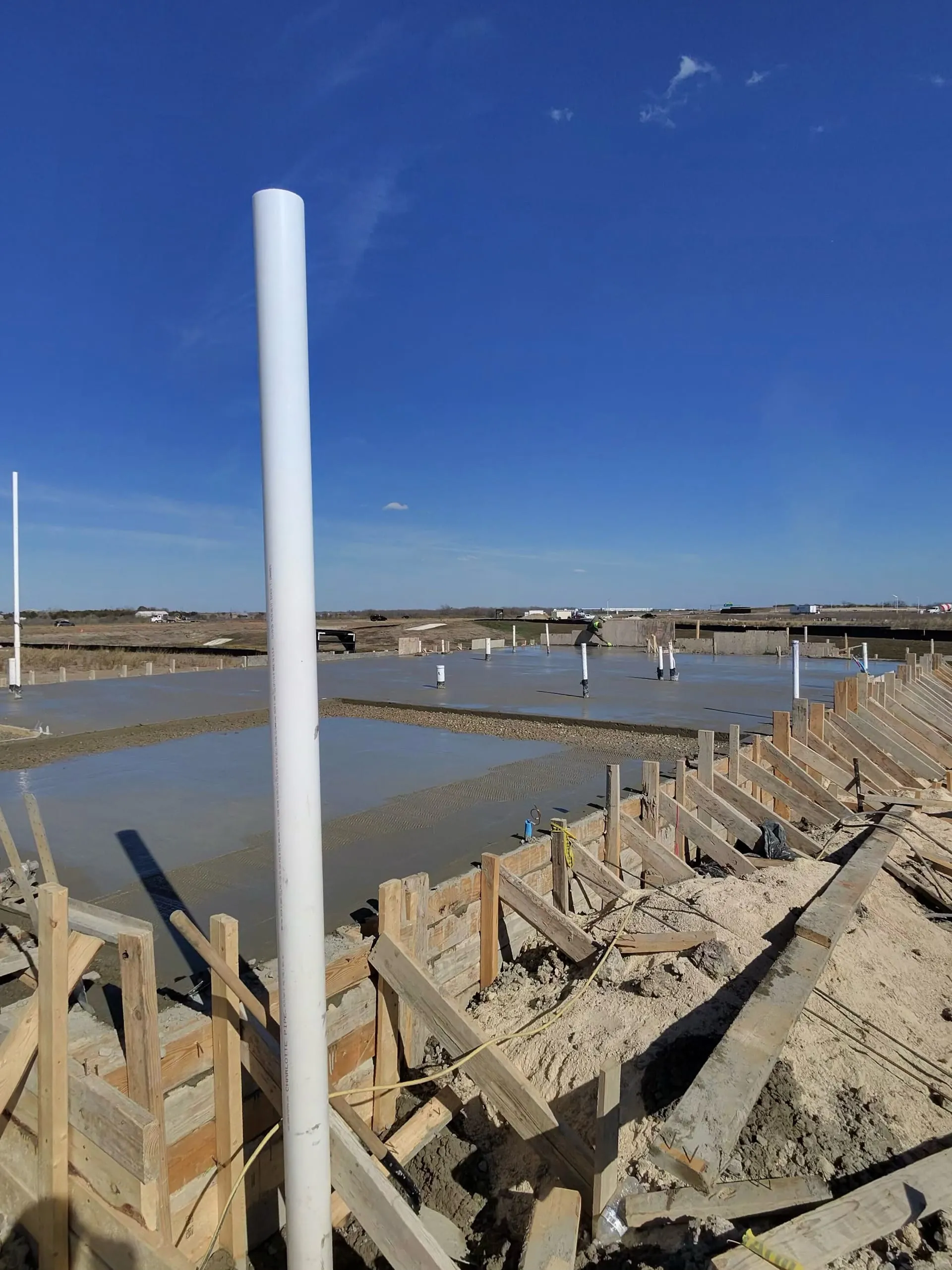 Residential Foundation Pour