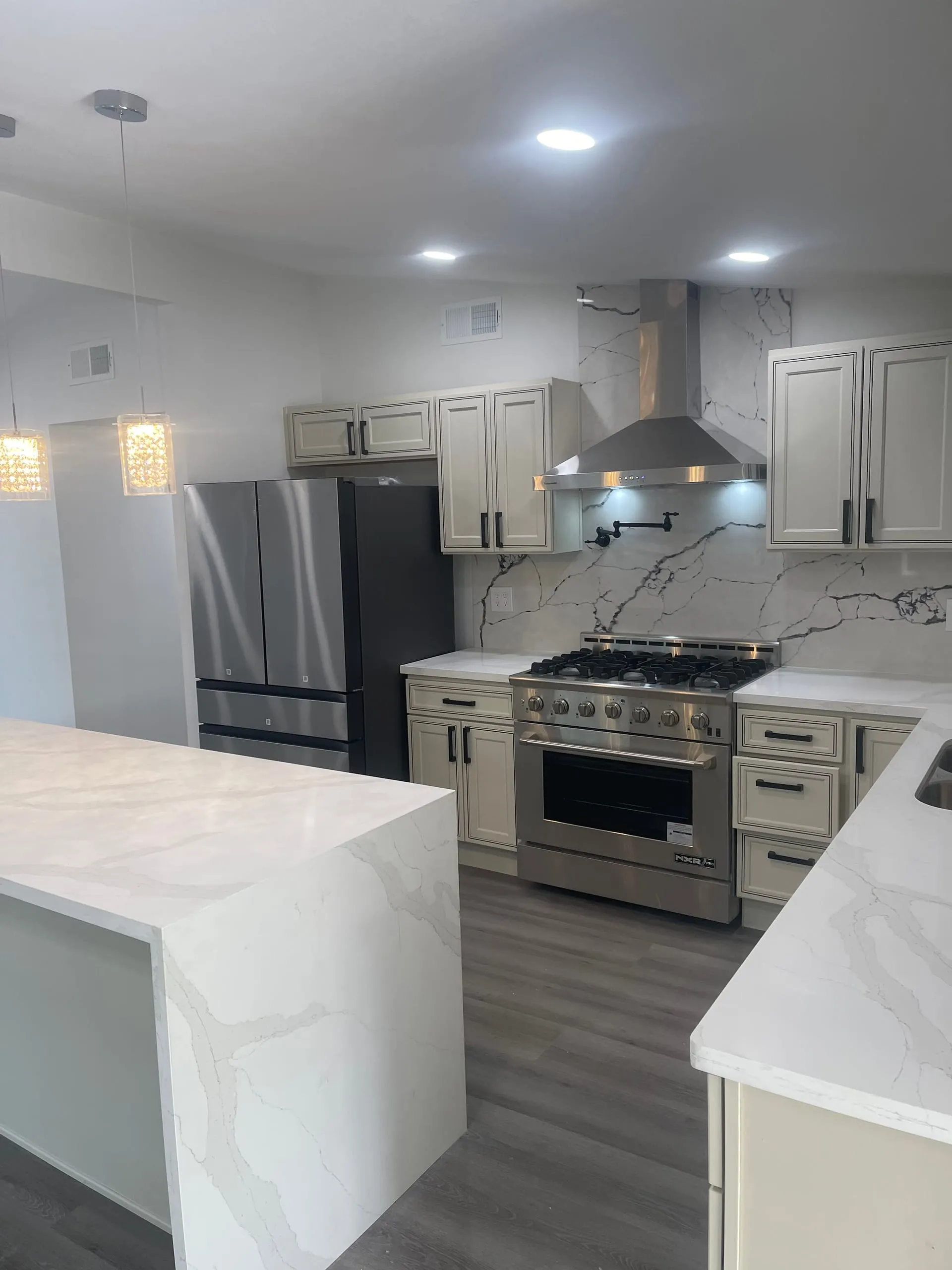 Recent kitchen remodel project by Hercon General Construction