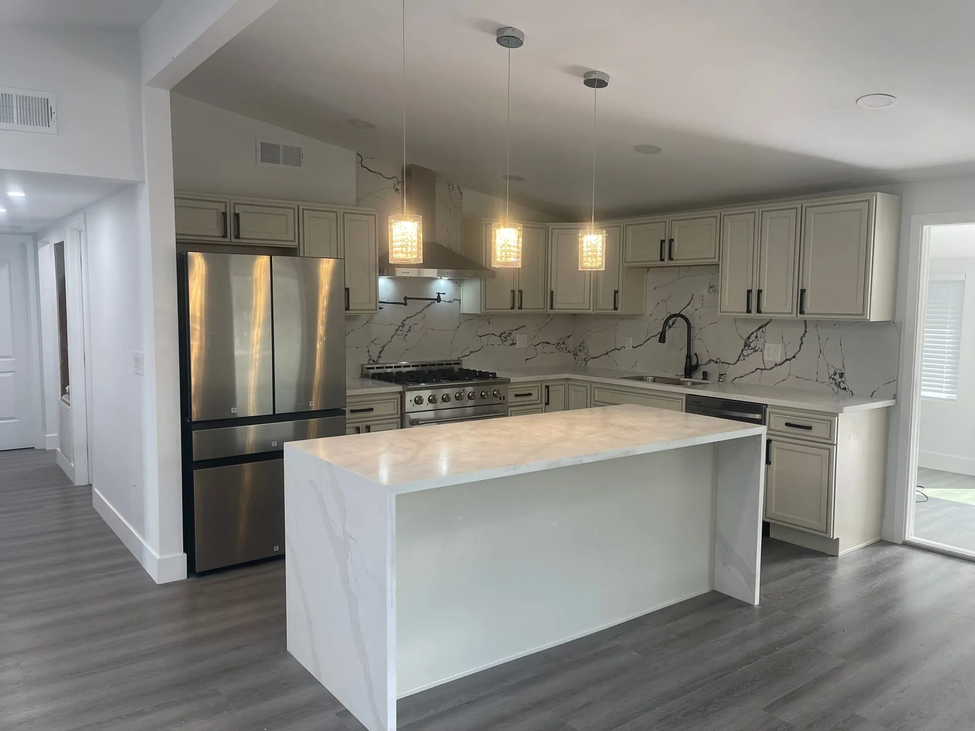 Kitchen countertops and cabinetry