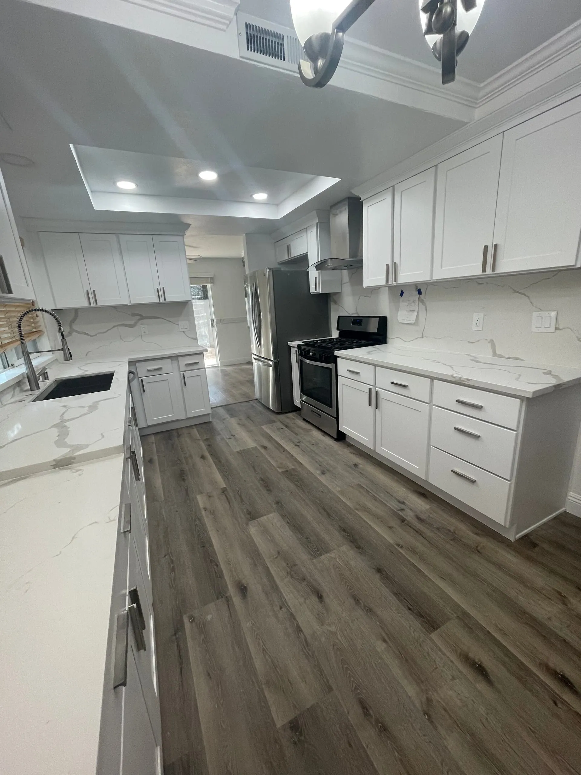 Completed kitchen renovation