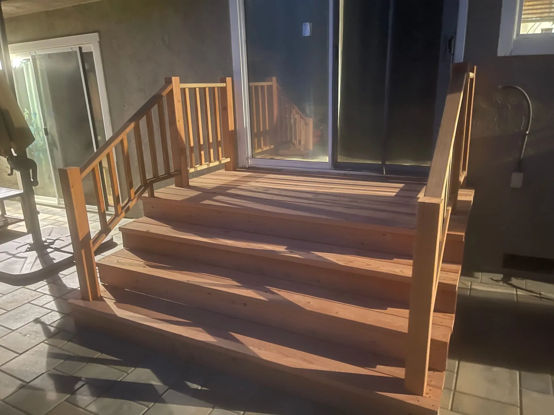 Deck finishing details